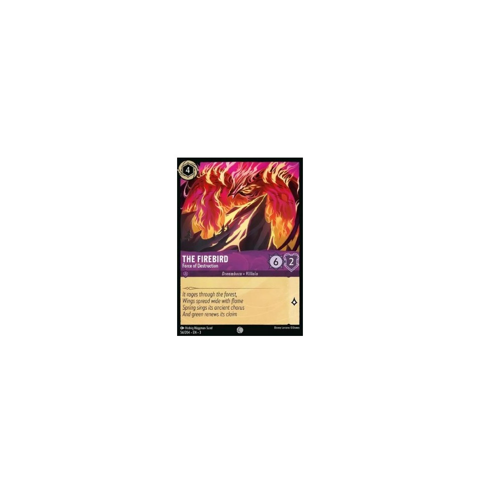 The Firebird - Force of Destruction 56 - foil - Into the Inklands