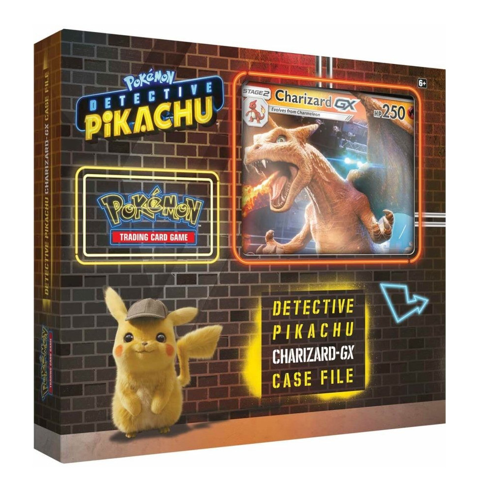 Karetní hra Pokémon TCG: Detective Pikachu Charizard-GX Case File