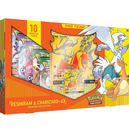 Karetní hra Pokémon TCG: Reshiram & Charizard-GX Premium Collection