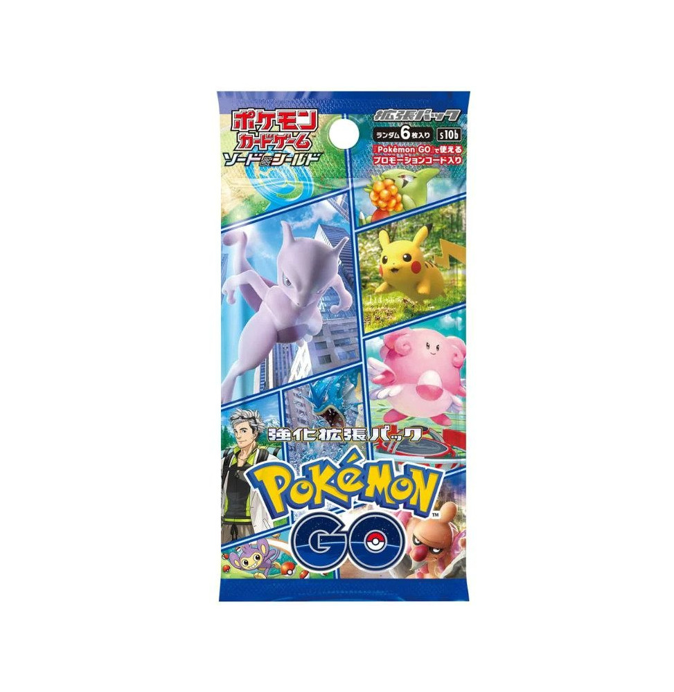 Karetní hra Pokémon TCG: Sword & Shield-Pokémon GO - japonský booster