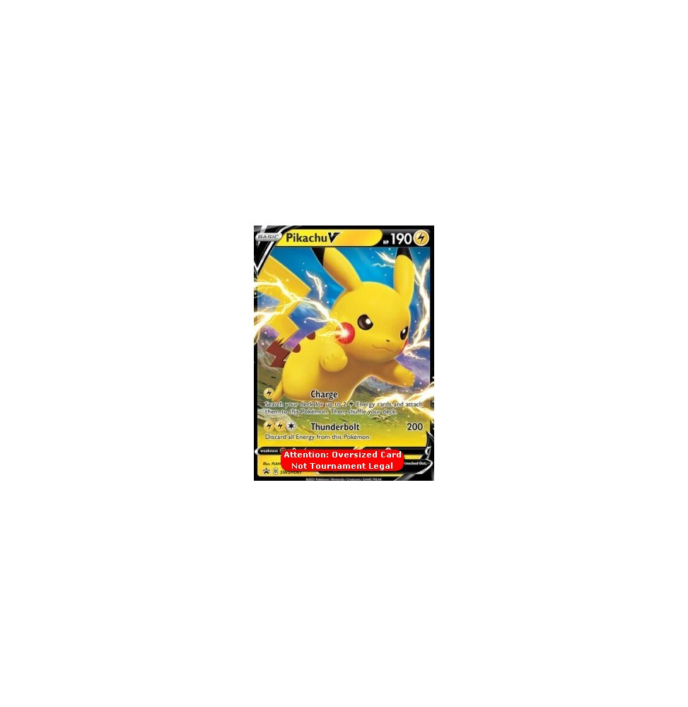 Pikachu V (SWSH 061) - JUMBO KARTA