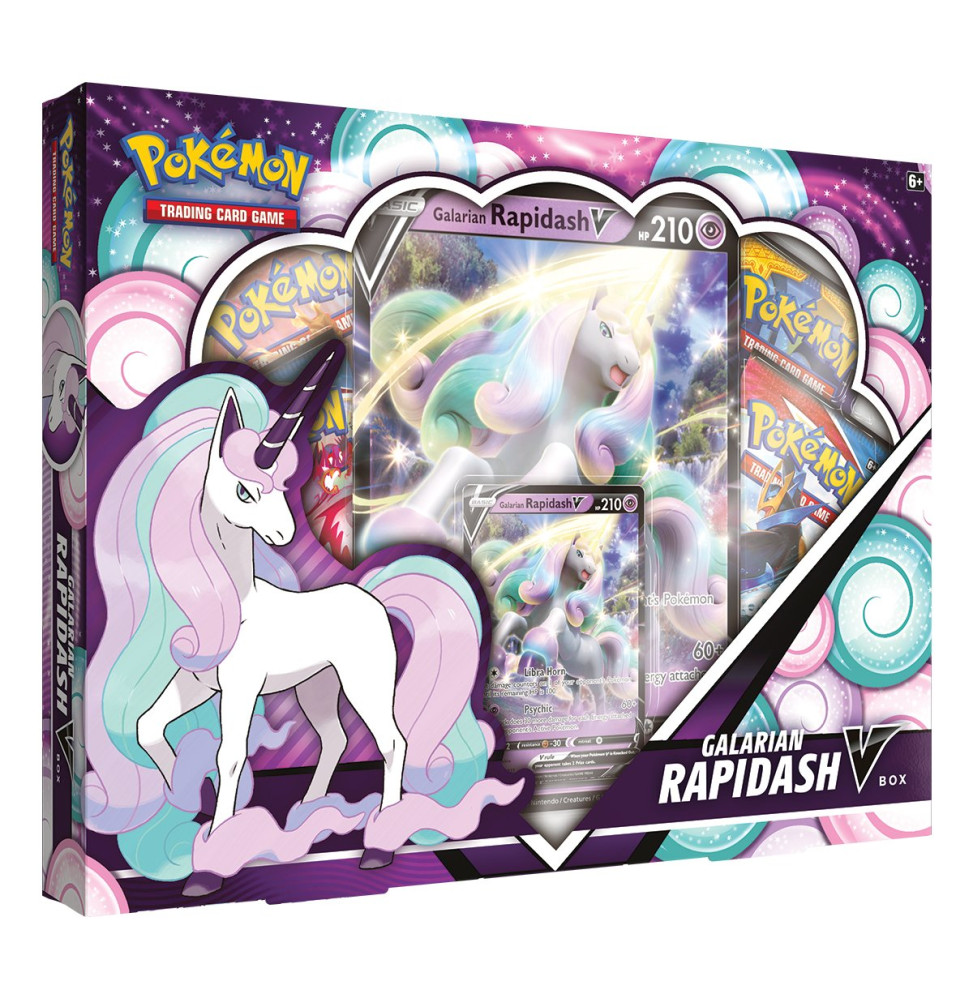 Karetní hra Pokémon TCG: Galarian Rapidash V Box