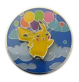 Celebrations: Flying & Surfing Pikachu Pin