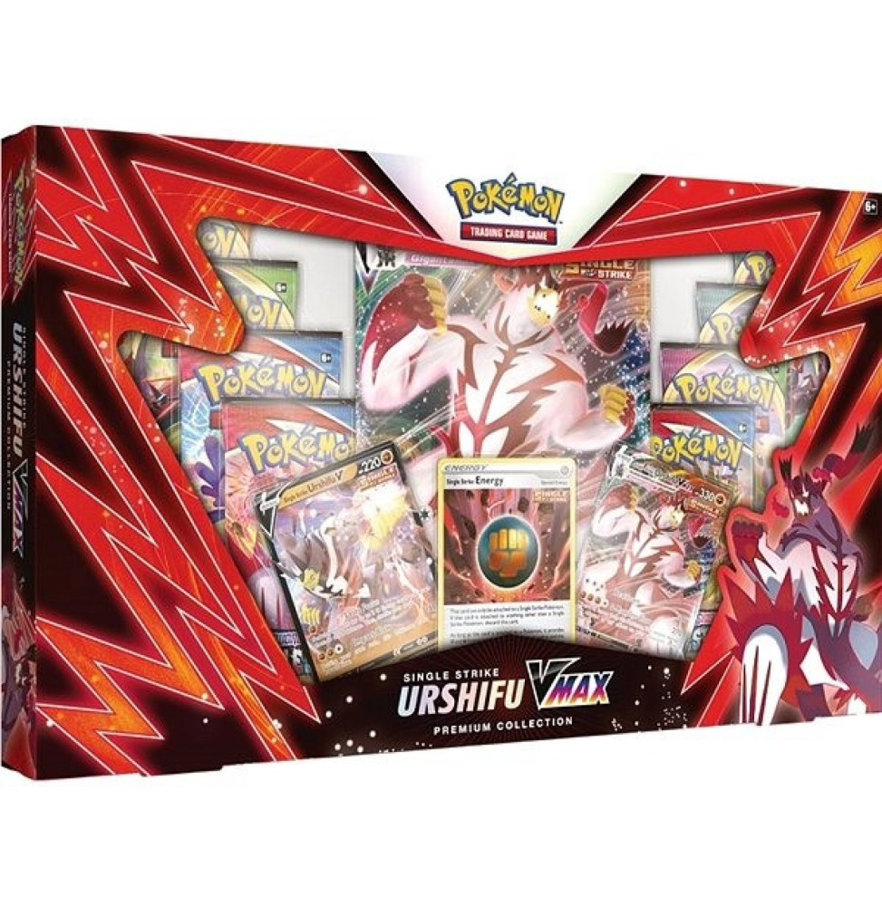 Karetní hra Pokémon TCG: Single Strike Urshifu VMax Premium Box