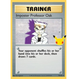 Imposter Professor Oak (CEL BS 73) - holo