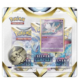 Karetní hra Pokémon TCG: Sword & Shield Silver Tempest 3 Booster Pack Blister (Togetic)