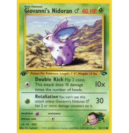 Giovanni's Nidoran [M] (GC 76) - good+