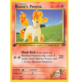Blaine's Ponyta (GC 64) - excellent