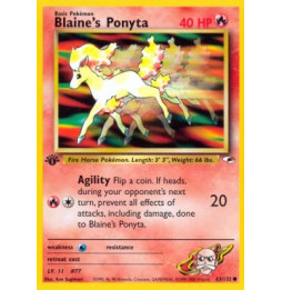 Blaine's Ponyta (GH 63) - NM