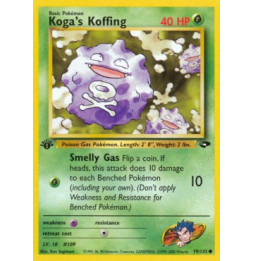 Koga's Koffing (GC 79) - good