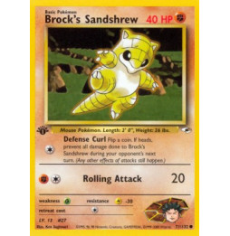 Brock's Sandshrew (GH 71) - excellent