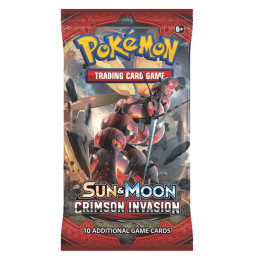 Karetní hra Pokémon TCG: Sun and Moon - Crimson Invasion Booster