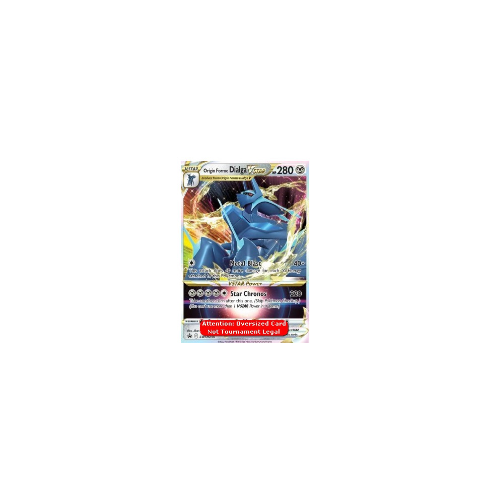 Origin Forme Dialga VSTAR (SWSH 256) - JUMBO KARTA