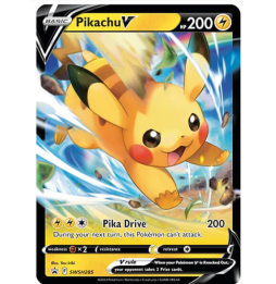 Pikachu V (SWSH 285) - promo karta