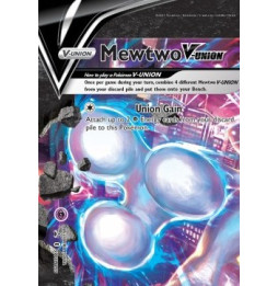 Mewtwo V-UNION (všechny 4 karty) - PROMO