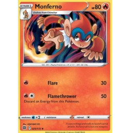 Monferno (BRS 025) - reverse holo