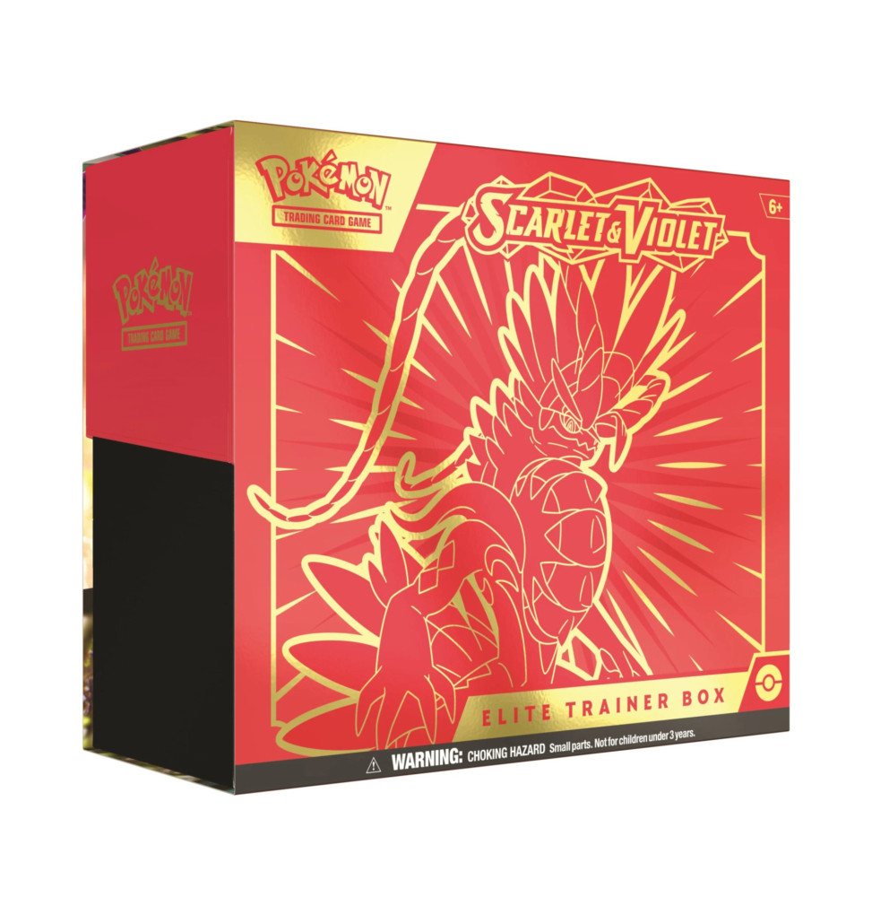 Karetní hra Pokémon TCG: Scarlet & Violet - Elite Trainer Box (Koraidon)