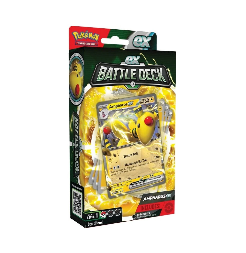 Karetní hra Pokémon TCG - Ampharos ex Battle Deck