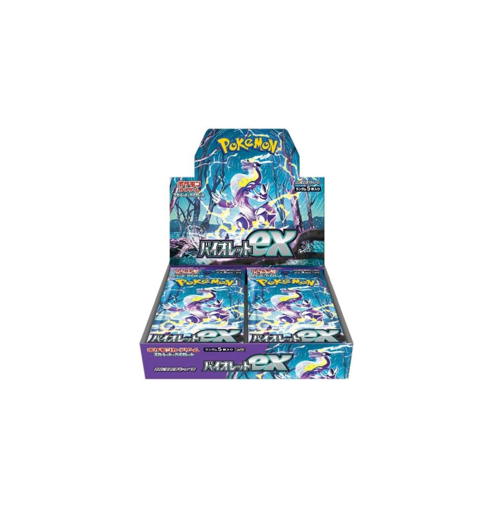 Karetní hra Pokémon TCG: Scarlet & Violet Booster Pack Violet ex - japonský booster box