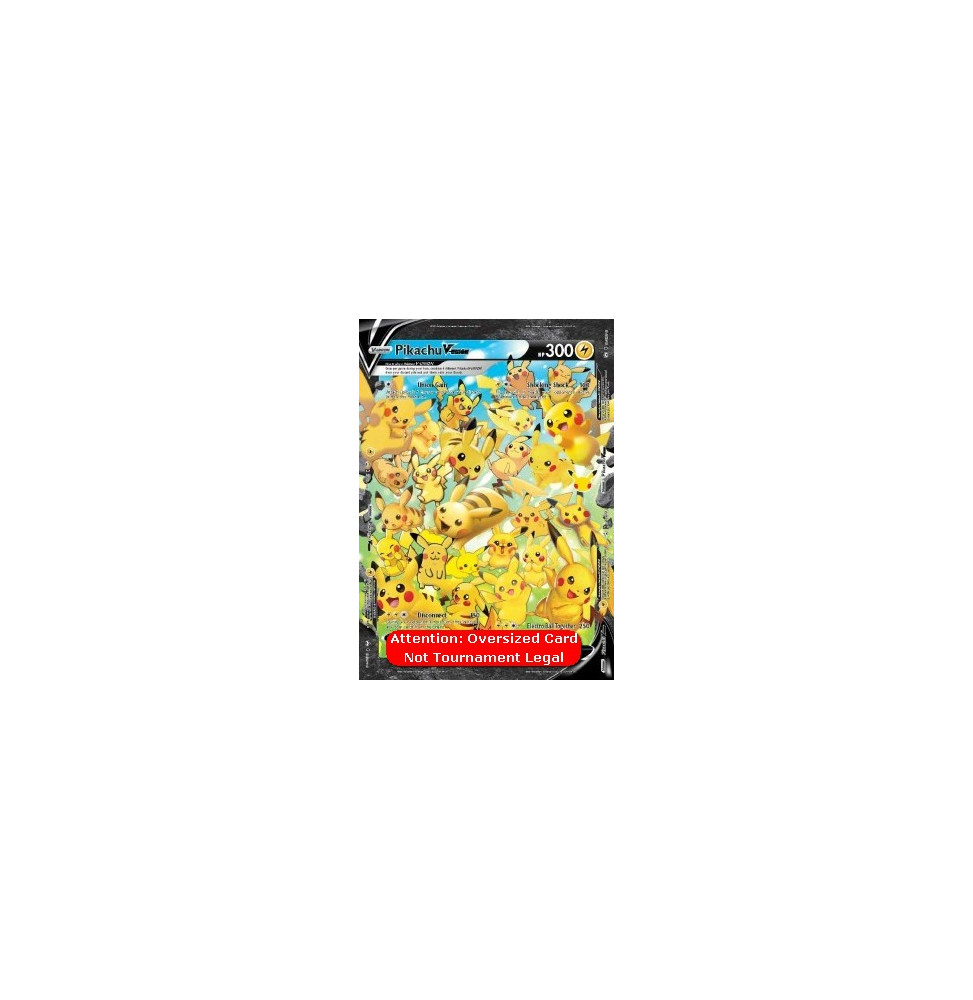 Pikachu V-UNION (SWSH) - JUMBO KARTA