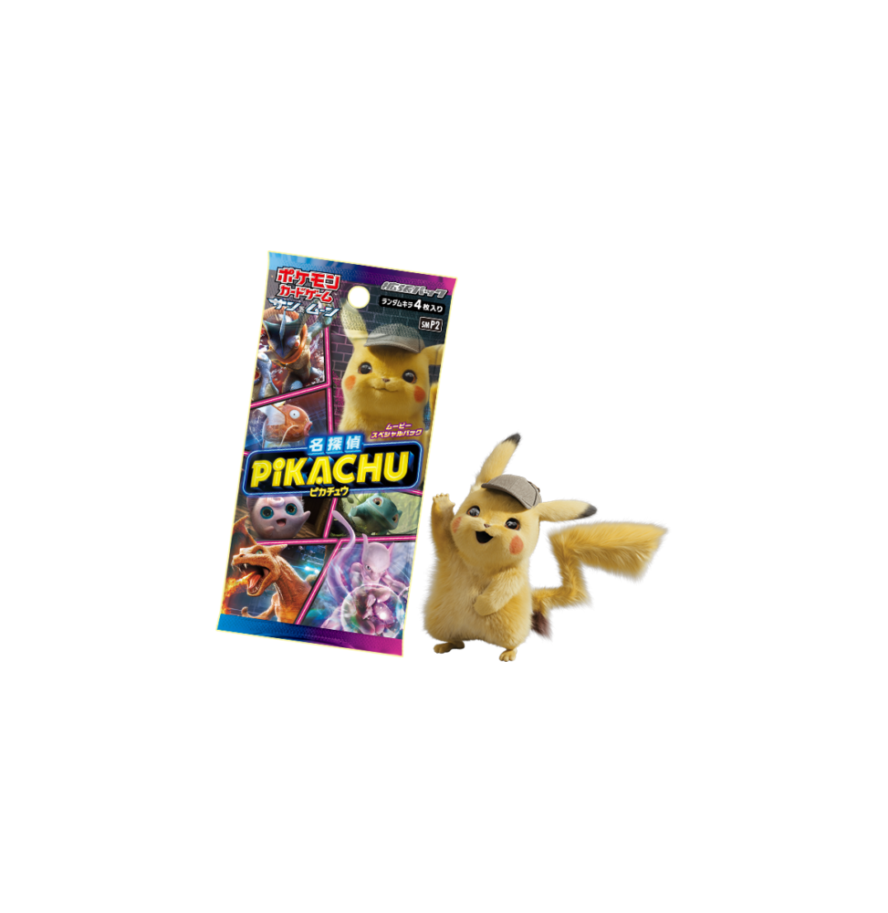 Karetní hra Pokémon TCG: Detective Pikachu -  japonský booster