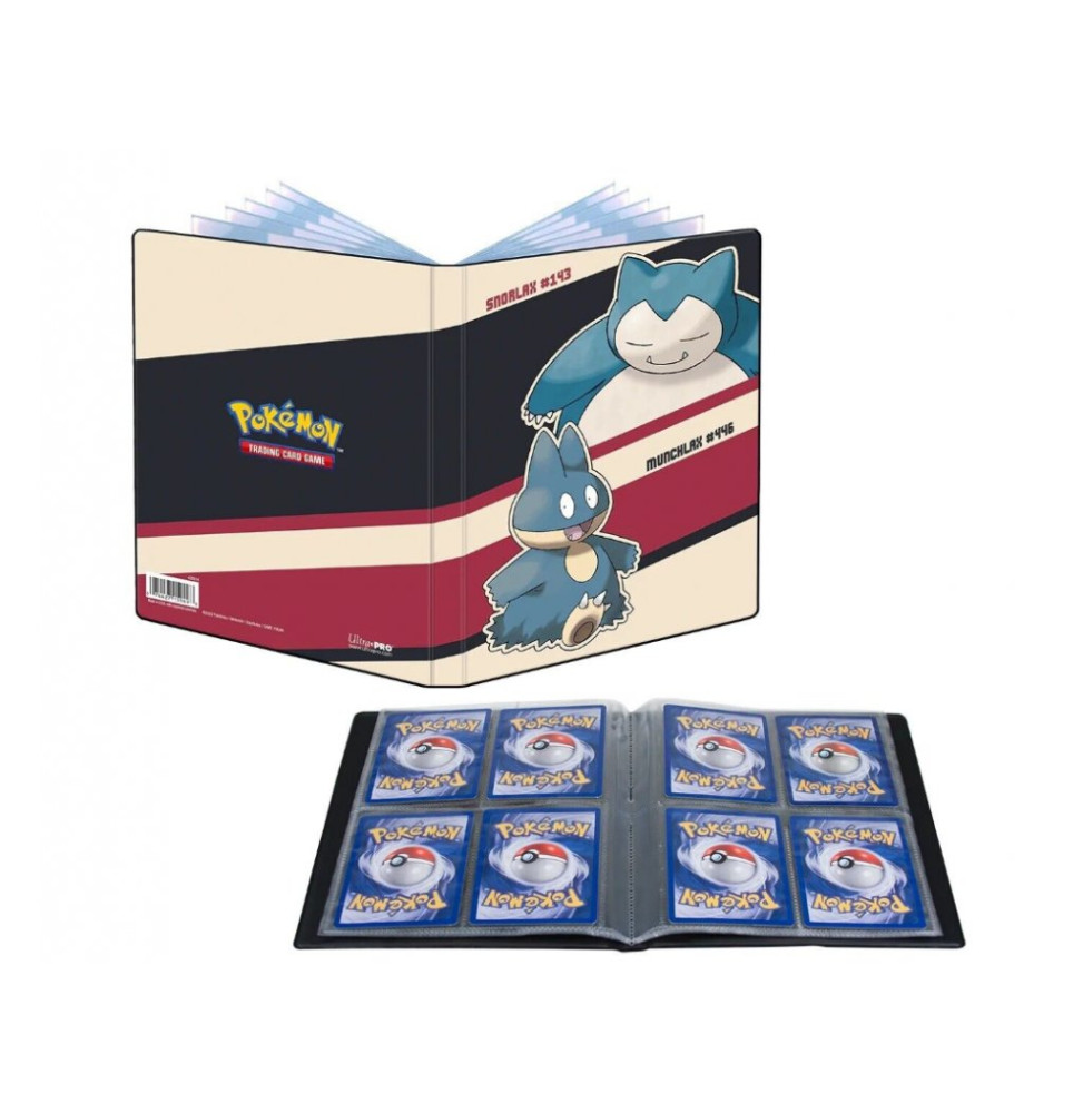 Album na karty Pokémon : Snorlax Munchlax - A5 (80 karet)