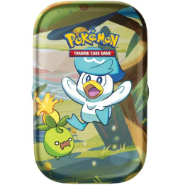 Karetní hra Pokémon TCG: Paldea Pals Mini Tin: Quaxly & Smoliv