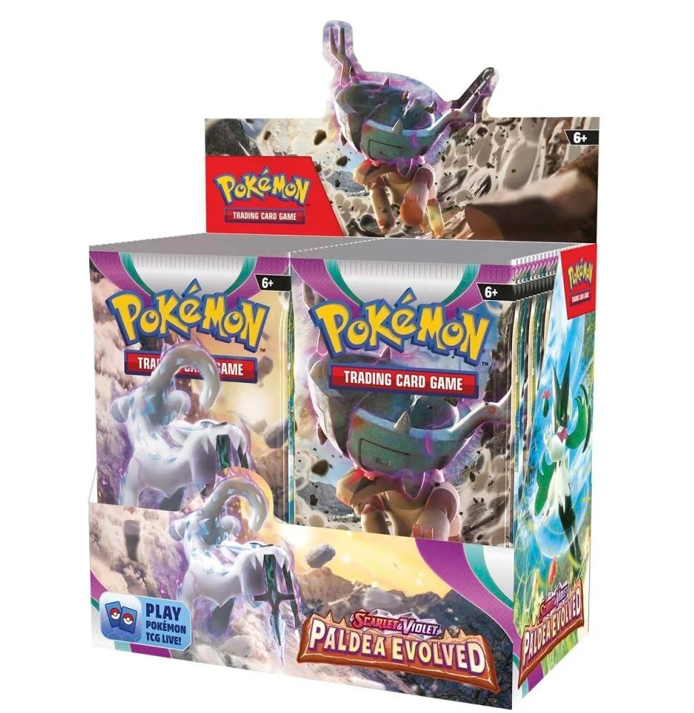 Karetní hra Pokémon TCG: Scarlet & Violet - Paldea Evolved Booster Box (36 boosterů)