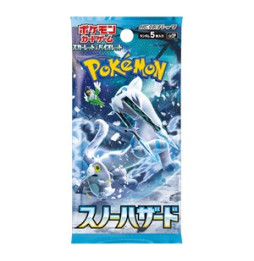 Pokémon TCG: Snow Hazard - japonský booster