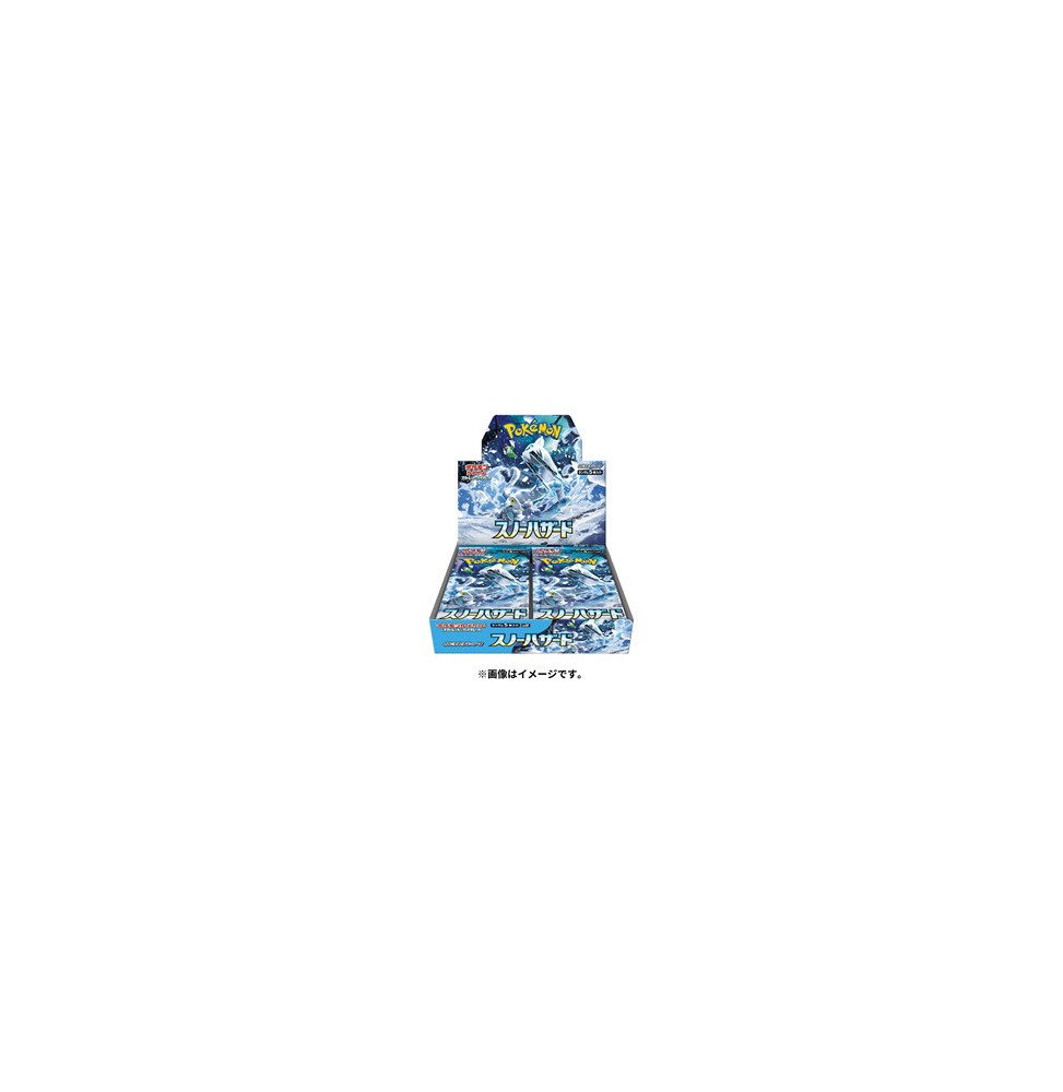 Karetní hra Pokémon TCG: Booster box Snow Hazard - japonský booster box