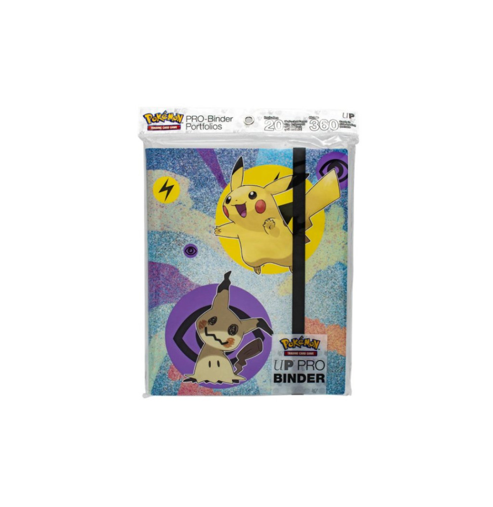 Album na karty Pokémon : Pikachu and Mimikyu PRO-Binder A4 (360 karet)