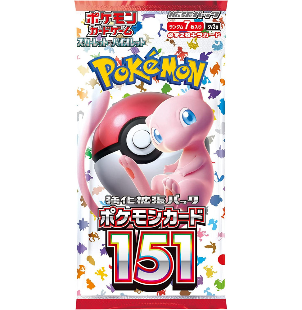 Pokémon TCG: Pokémon Card 151 - japonský booster