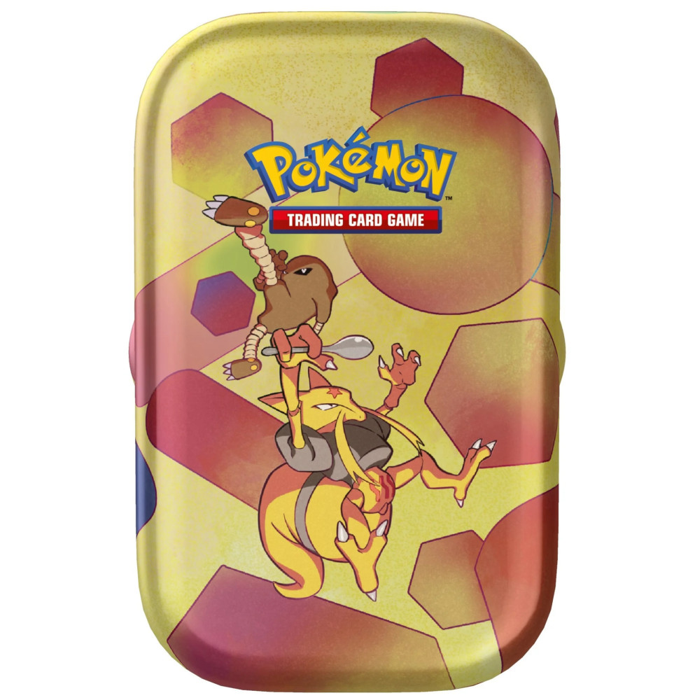 Karetní hra Pokémon TCG: Scarlet & Violet 151 - Mini Tin: Kadabra & Hitmonlee