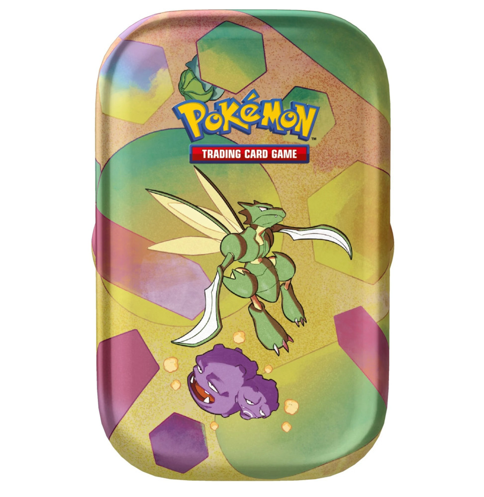 Karetní hra Pokémon TCG: Scarlet & Violet 151 - Mini Tin: Scyther & Weezing