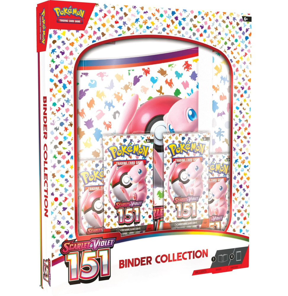 Karetní hra Pokémon TCG: Scarlet & Violet 151 - Binder Collection
