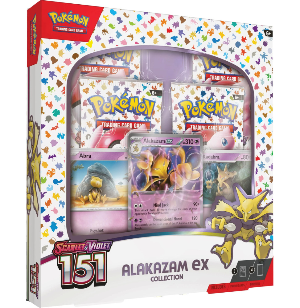 Karetní hra Pokémon TCG: Scarlet & Violet 151 - Alakazam ex Collection