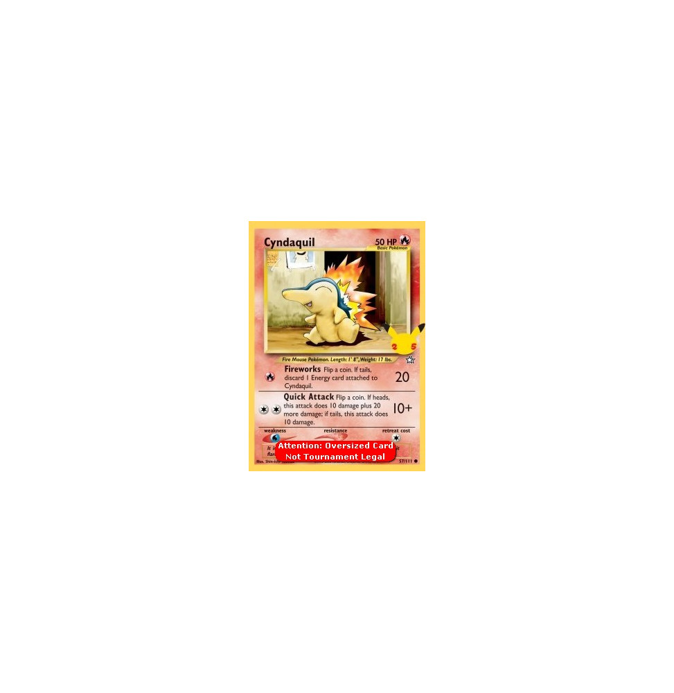 Cyndaquil (NG 57) - JUMBO KARTA