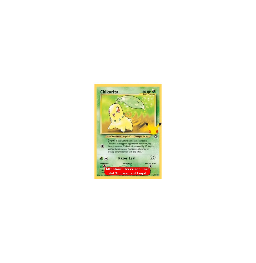 Chikorita (NG 54) - JUMBO KARTA