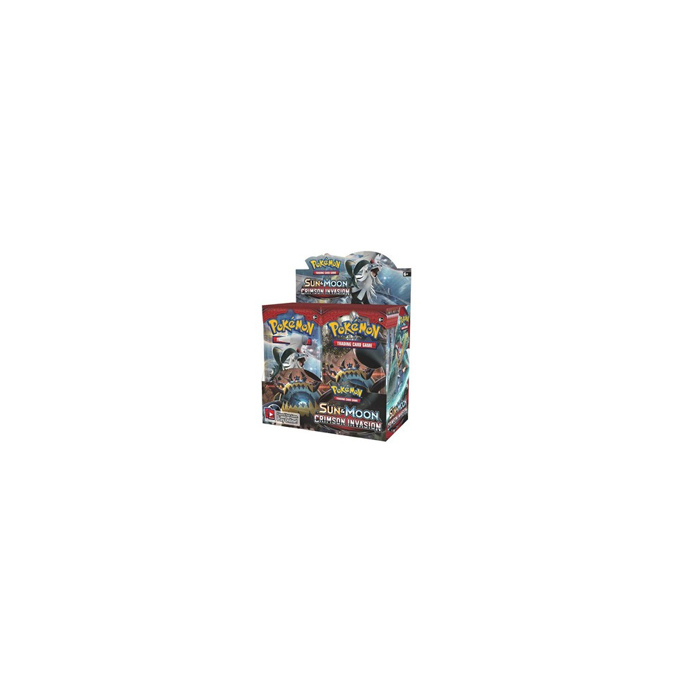 Pokémon TCG: Crimson Invasion Booster Box (36 Boosters)