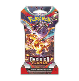 Karetní hra Pokémon TCG: Scarlet & Violet-Obsidian Flames Sleeved Booster Pack (10 Cards)