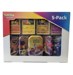 Karetní hra Pokémon TCG:Kanto Power Mini Tin 5-Pack Box