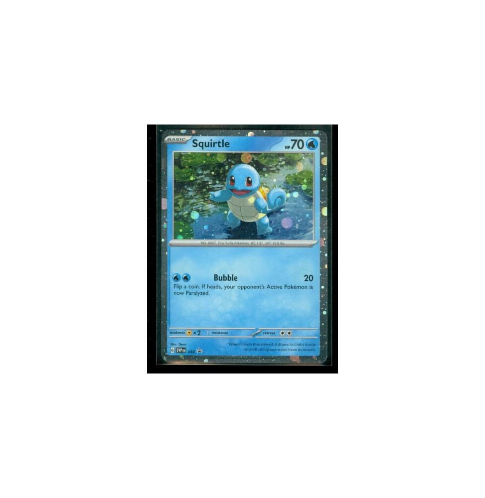 Squirtle (SVP 048) - Holo, promo