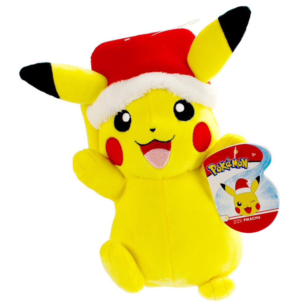 Pokémon plyšáci - Vánoční Pikachu (20 cm)