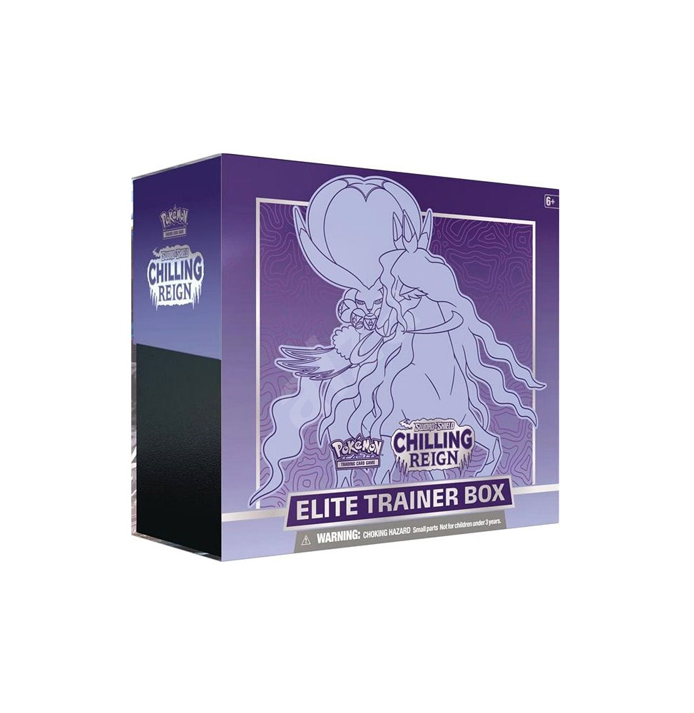 Karetní hra Pokémon TCG: Chilling Reign Shadow Rider Calyrex Elite Trainer Box