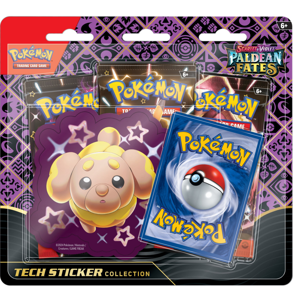 Karetní hra Pokémon TCG: Scarlet & Violet - Paldean Fates Tech Sticker Collection Fidough
