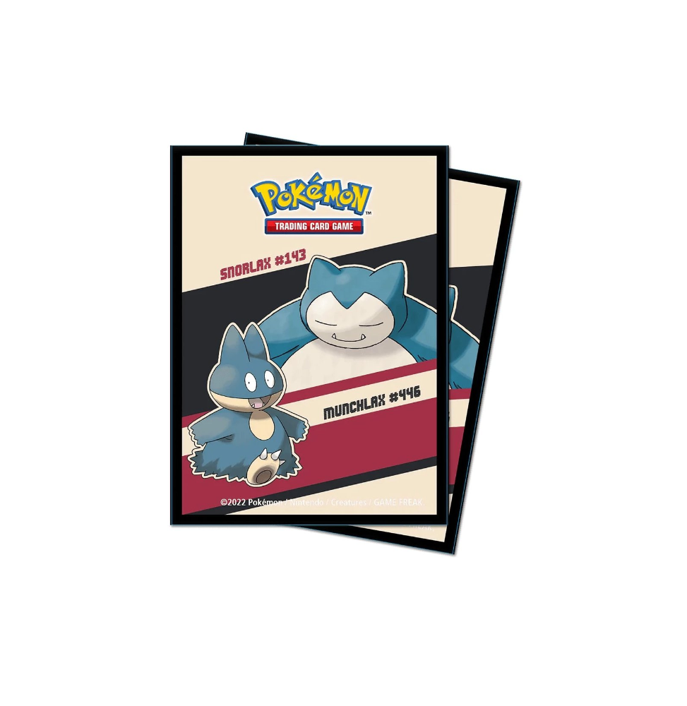 Obaly na karty - Ultra PRO Gallery Series - Snorlax & Munchlax (65 ks)
