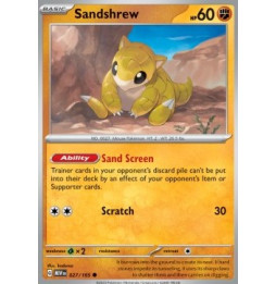 Sandshrew (MEW 027) - RH