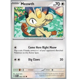 Meowth (MEW 052) - RH