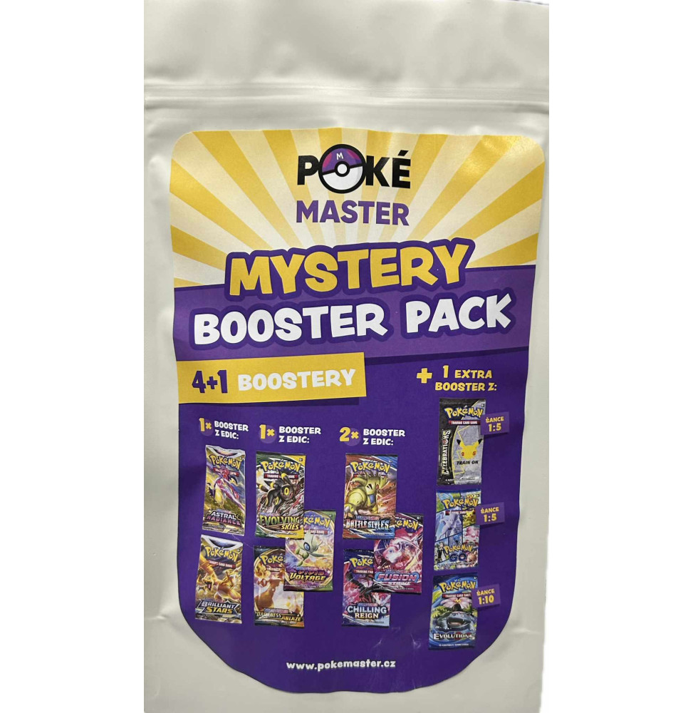 MYSTERY BOOSTER PACK (4 BOOSTERY +1 BONUSOVÝ BOOSTER)