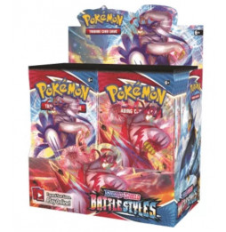 Karetní hra Pokémon TCG: Sword & Shield-Battle Styles Booster Display Box (36 boosterů)